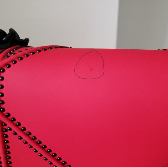 New Diorama ultra matte calfskin 2018 red  bag - Picture 6 of 8